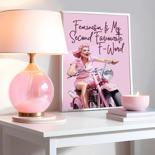 Feminism is my second favourite f-word Pink Print