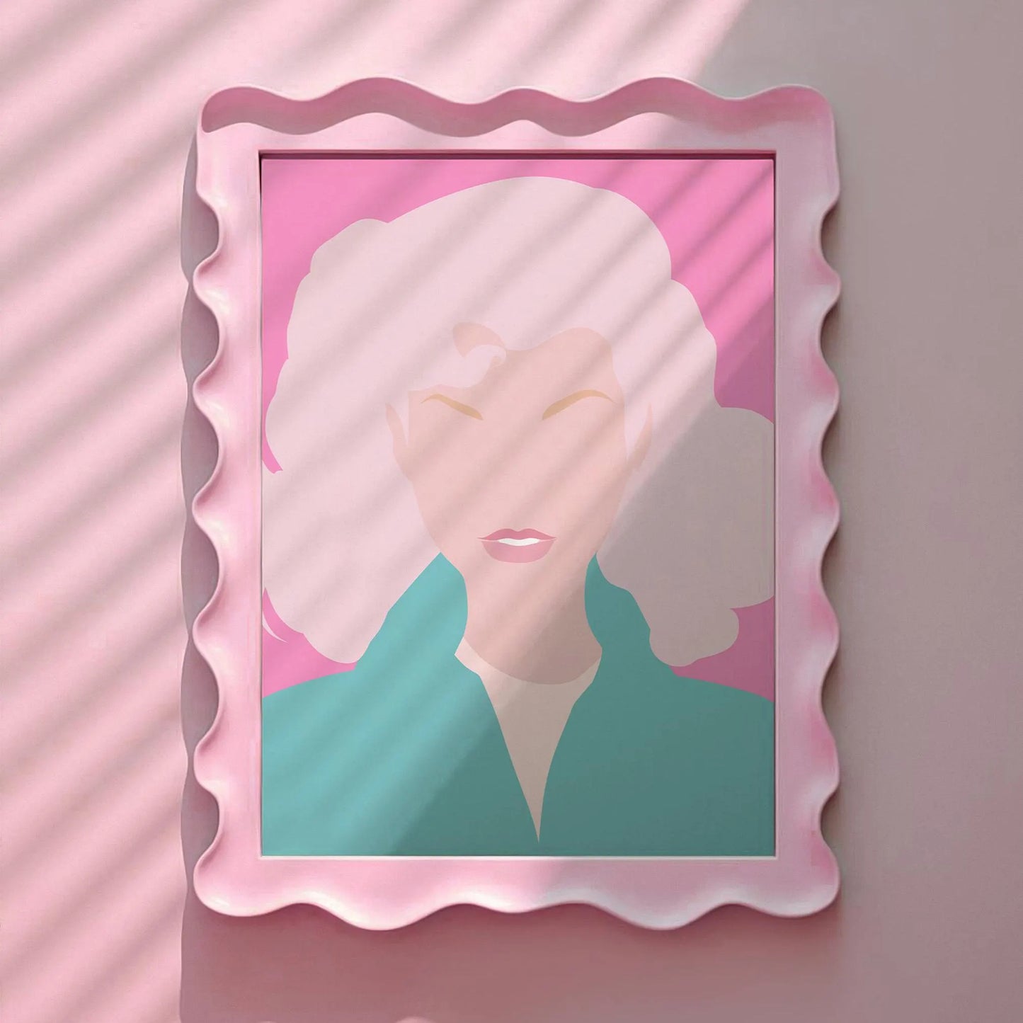Pink Lady Watercolour Print
