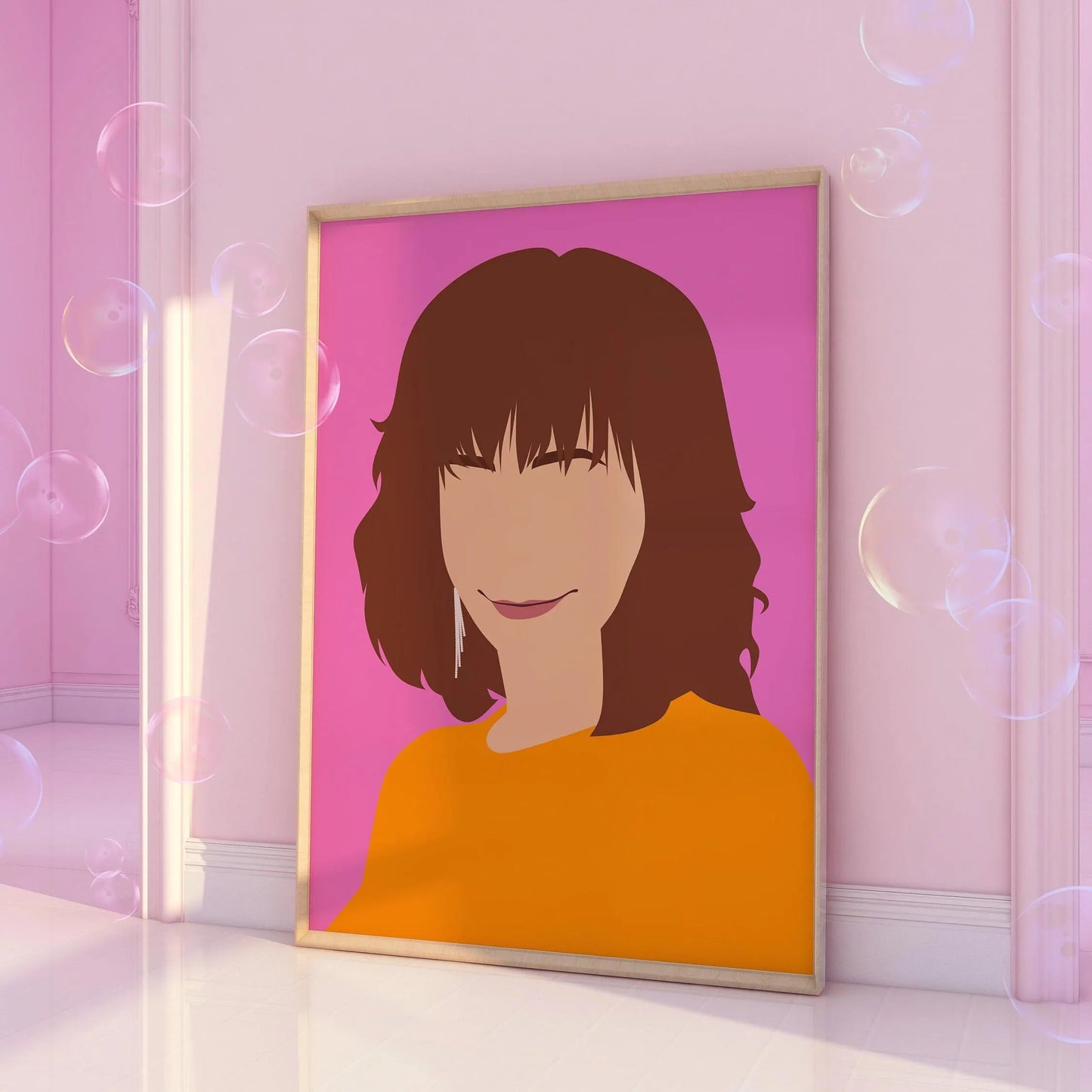Reba McEntire Inspired Art Print