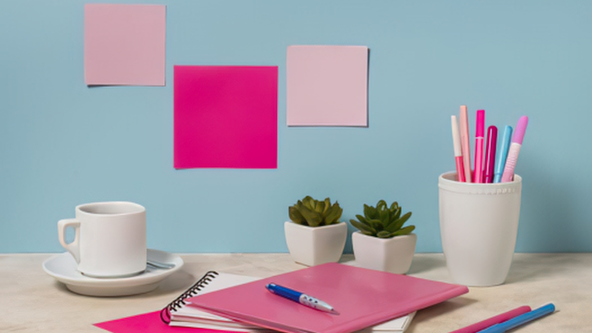 Pink Home Office Wall Art: Turn Your Workspace into a Power Space