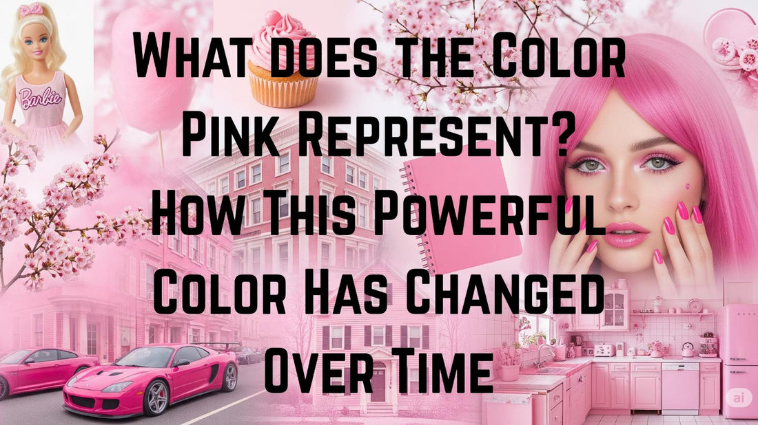 What does the color pink represent? How this powerful color has changed over time