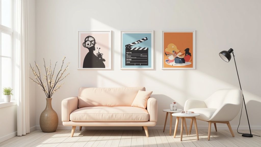 Dream Big on Your Walls: A Guide to Movies Wall Art That Empowers Your Space
