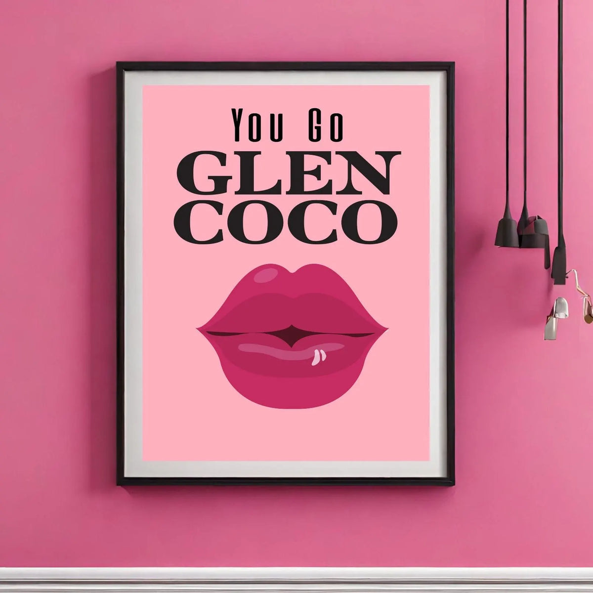 Mean Girls Inspired You Go Glen Coco Pink Print