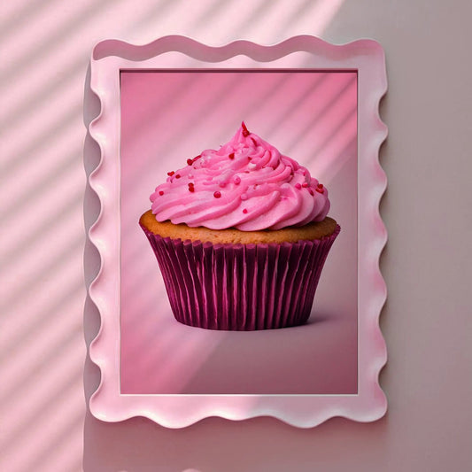Pink Cupcake Print