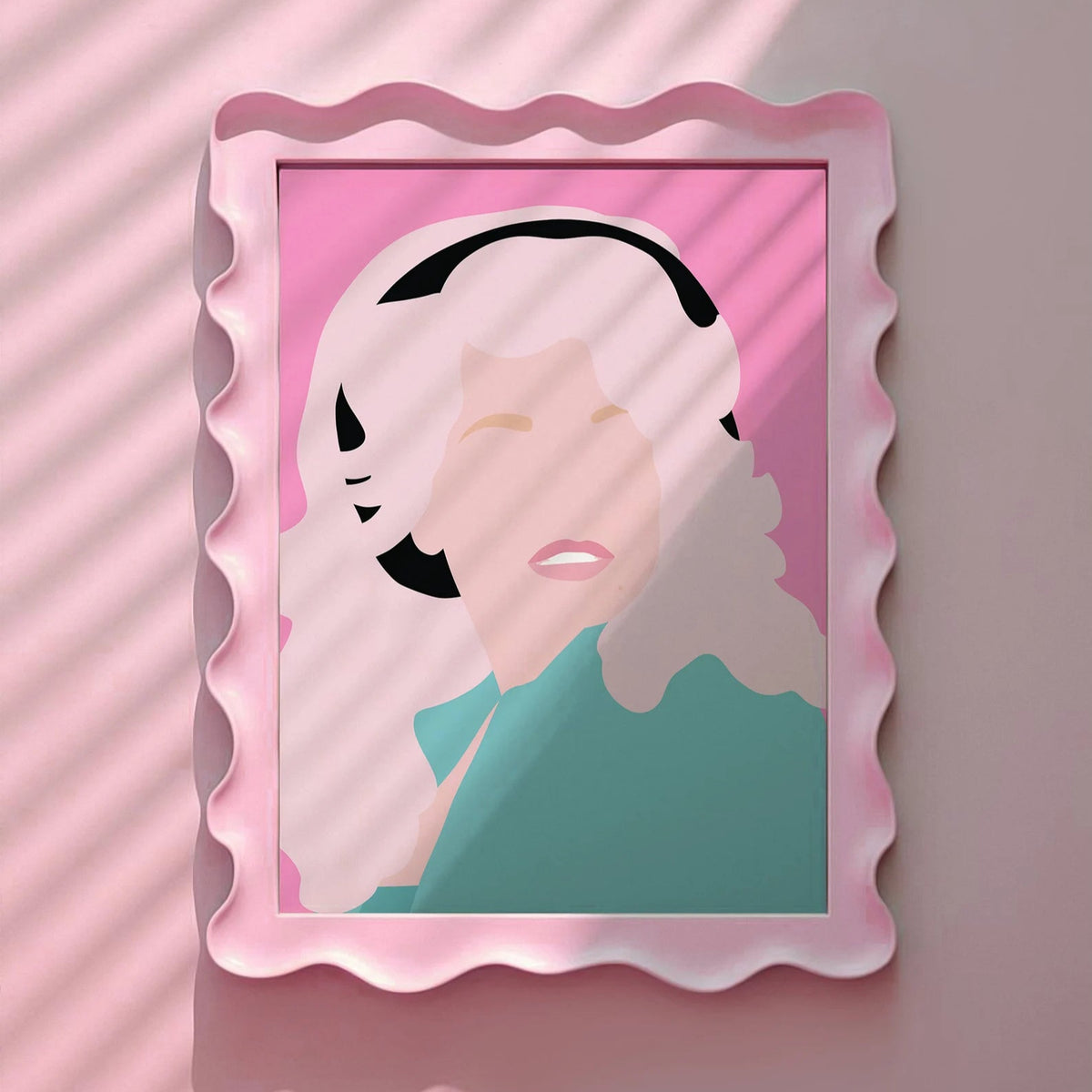 Dolly Parton Pink Print