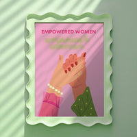 Empowered Women, Empower Women Pink Print