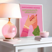 Empowered Women, Empower Women Pink Print