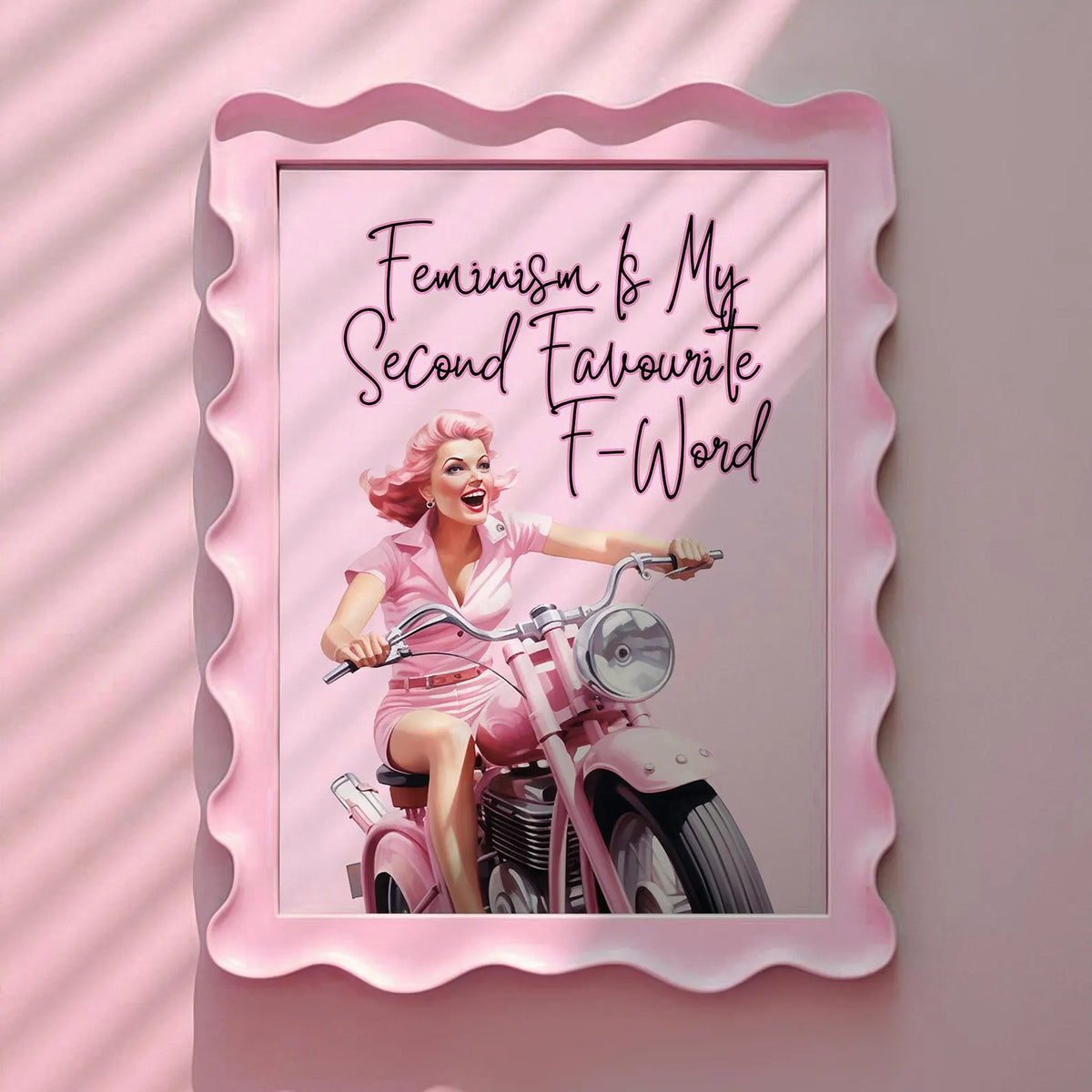 Feminism is my second favourite f-word Pink Print