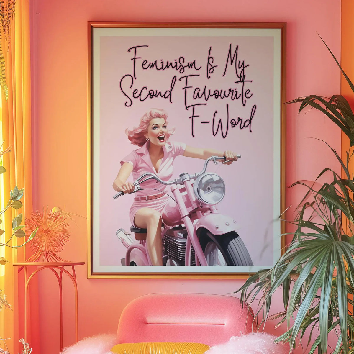 Feminism is my second favourite f-word Pink Print